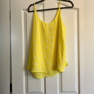 Yellow loft cami camisole tank top